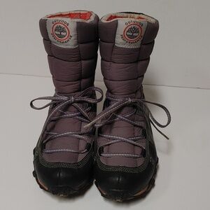 Women's Timberland Performance 200 Gram Primaloft Waterproof Snow Boots in Gray